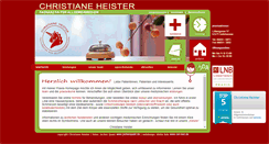 Desktop Screenshot of praxis-heister.de