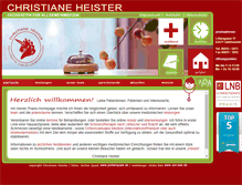 Tablet Screenshot of praxis-heister.de